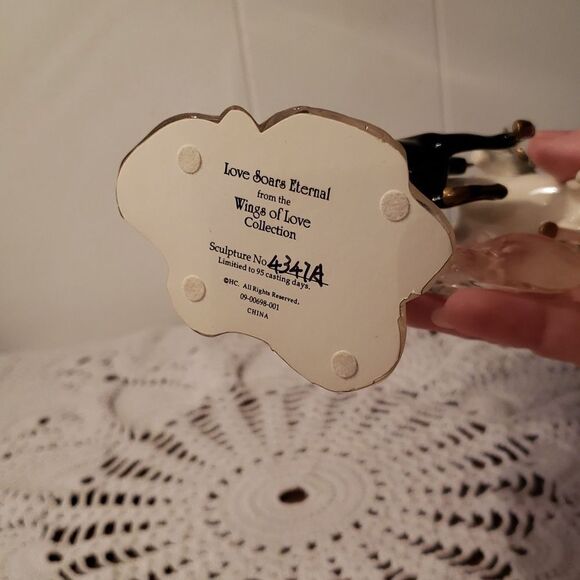 Hamilton Collection "Love Soars Eternal" from Wings of Love Collection - Picture 8 of 8